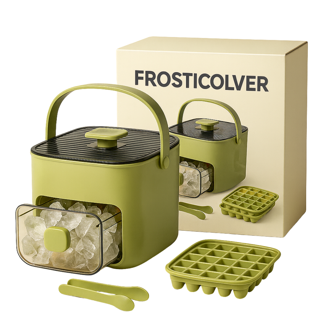 Contenedor de Hielo con Bandeja