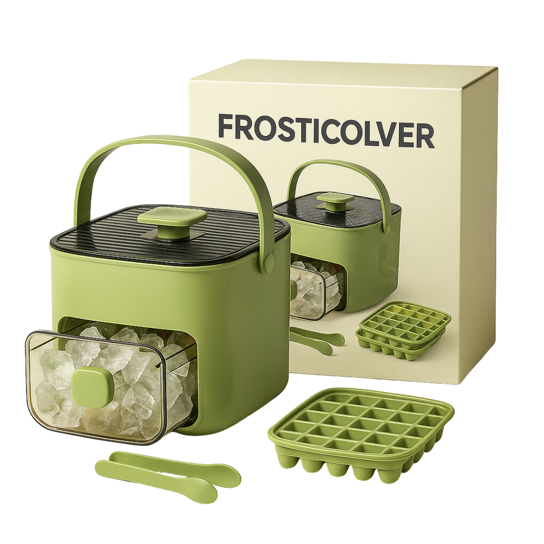 Contenedor de Hielo con Bandeja