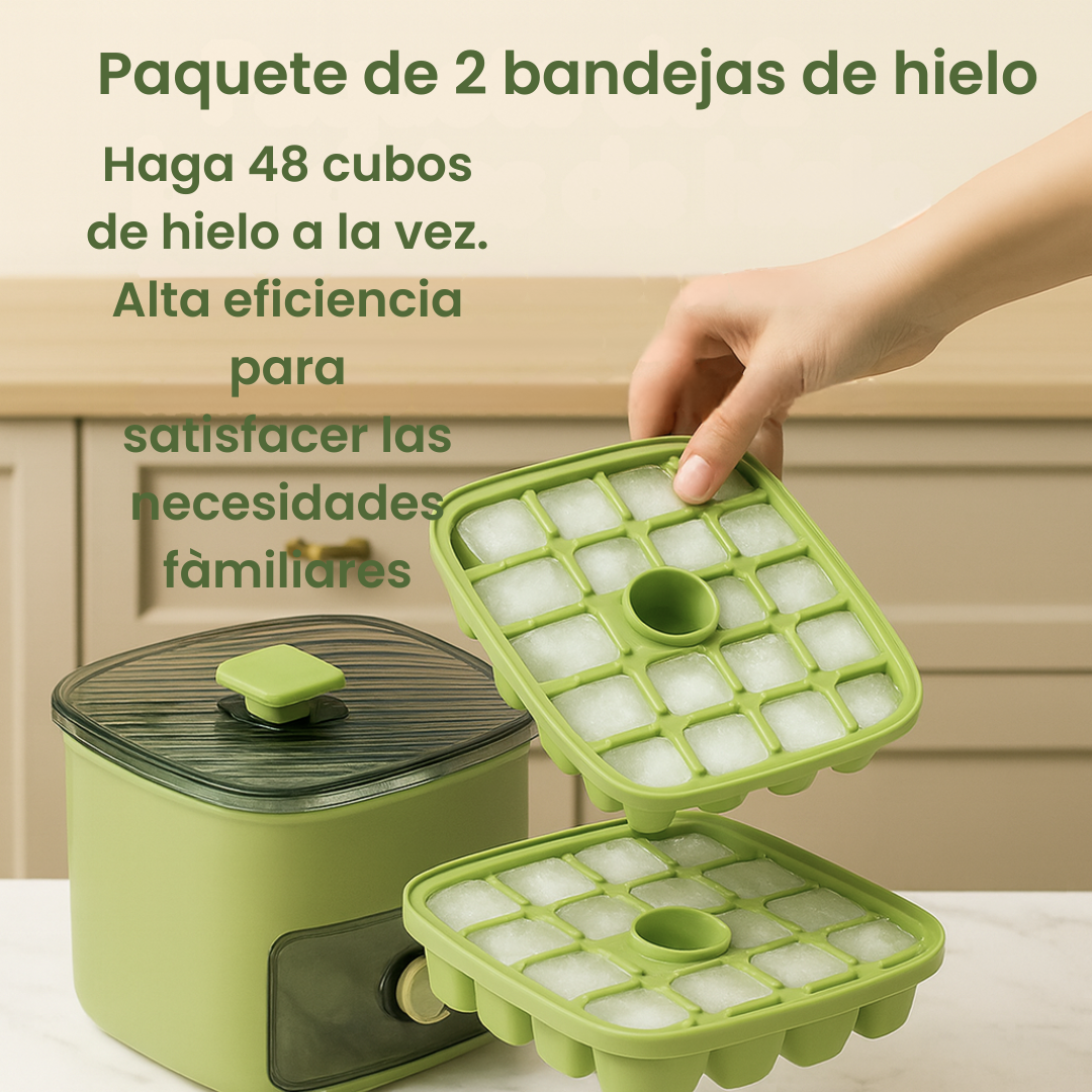 Contenedor de Hielo con Bandeja