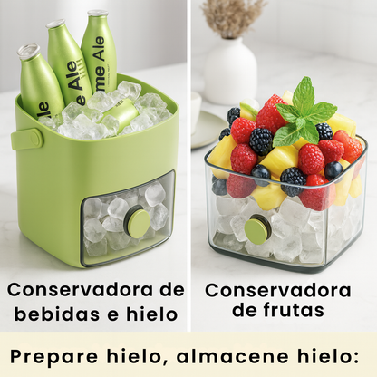 Contenedor de Hielo con Bandeja