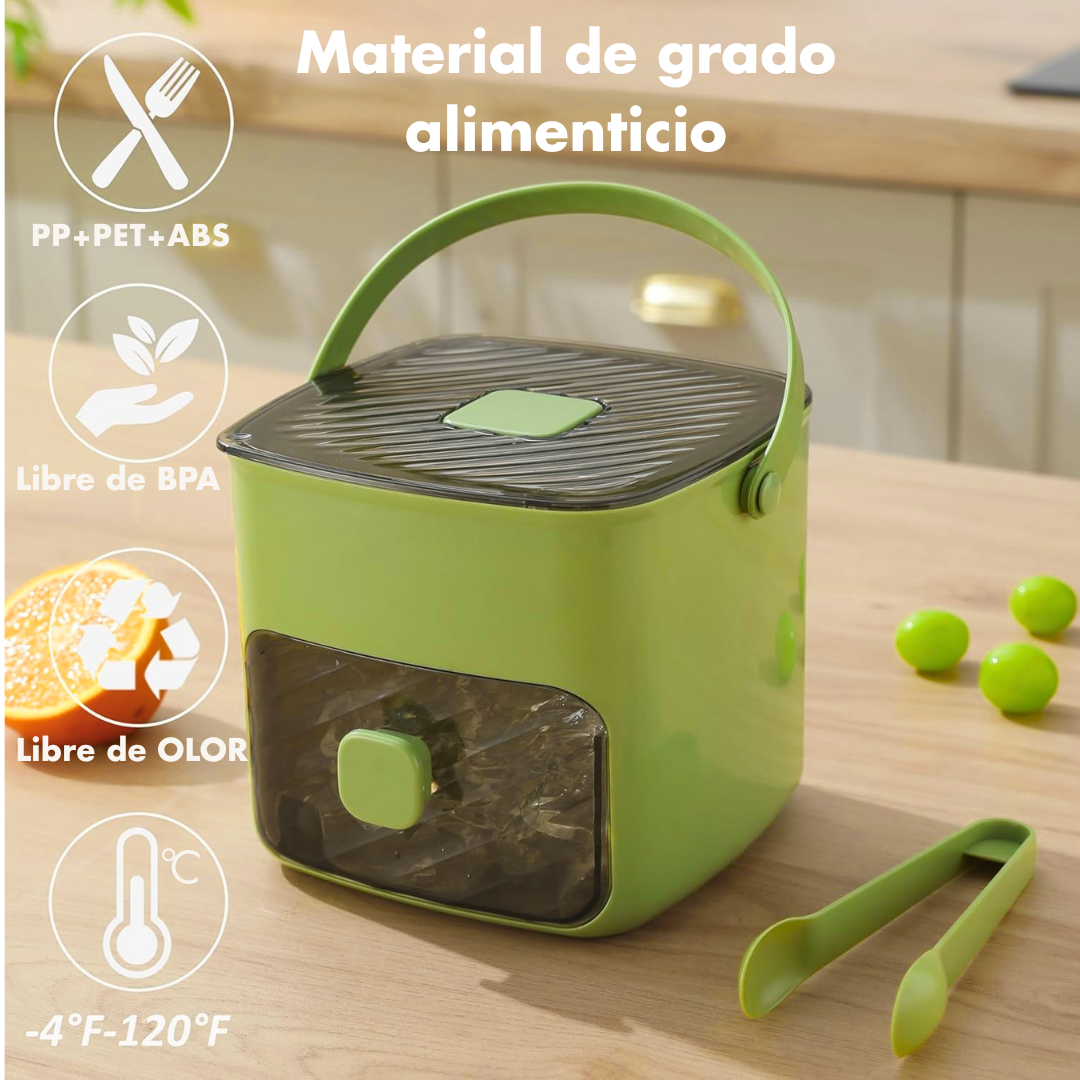 Contenedor de Hielo con Bandeja